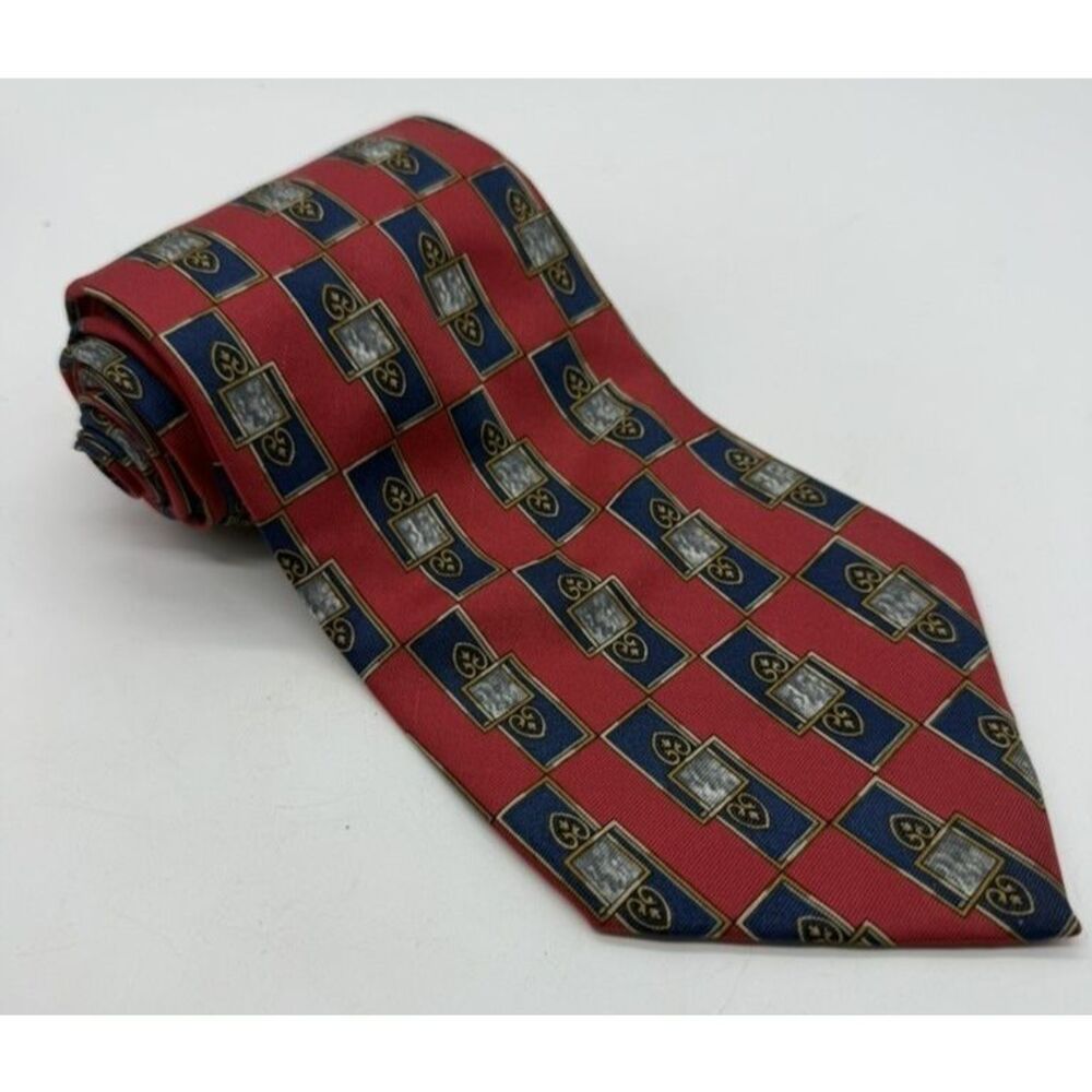 Vintage Christian Dior Tie Mens Silk Geometric Classic 90s Dress Necktie Canada
